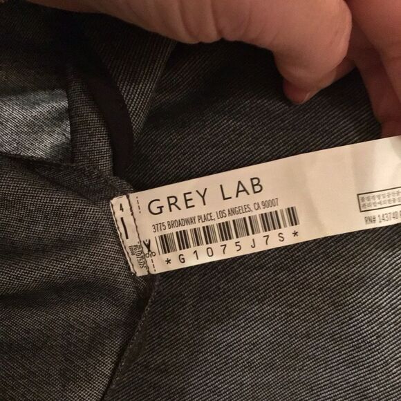 Grey Lab Oversized Coat with Big Pocket - Picture 9 of 10